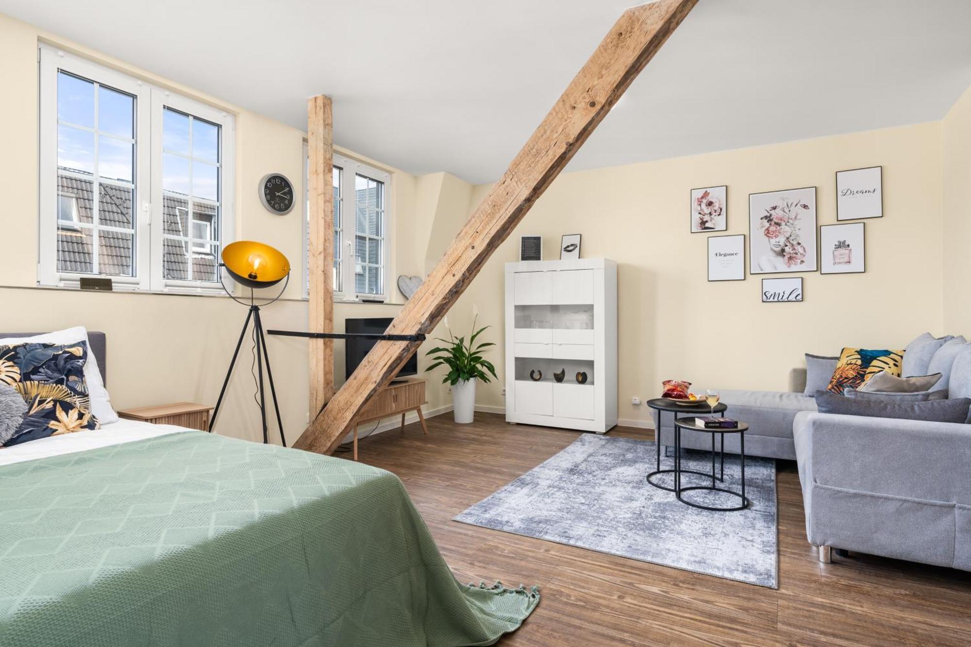 Maracoon - Suite Studios Krefeld Uerdingen I 20 Min Zur Messe Kültér fotó